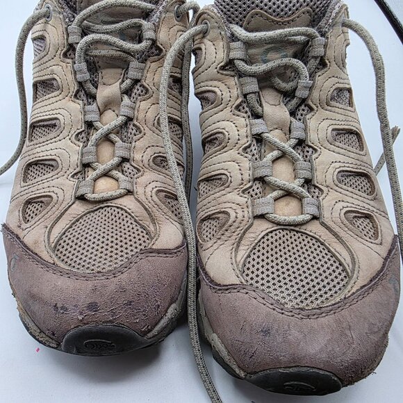 Oboz Sawtooth II Low Womens Size 8.5 Beige Shoes Hiking Camping Outdoors Trails - Picture 9 of 12